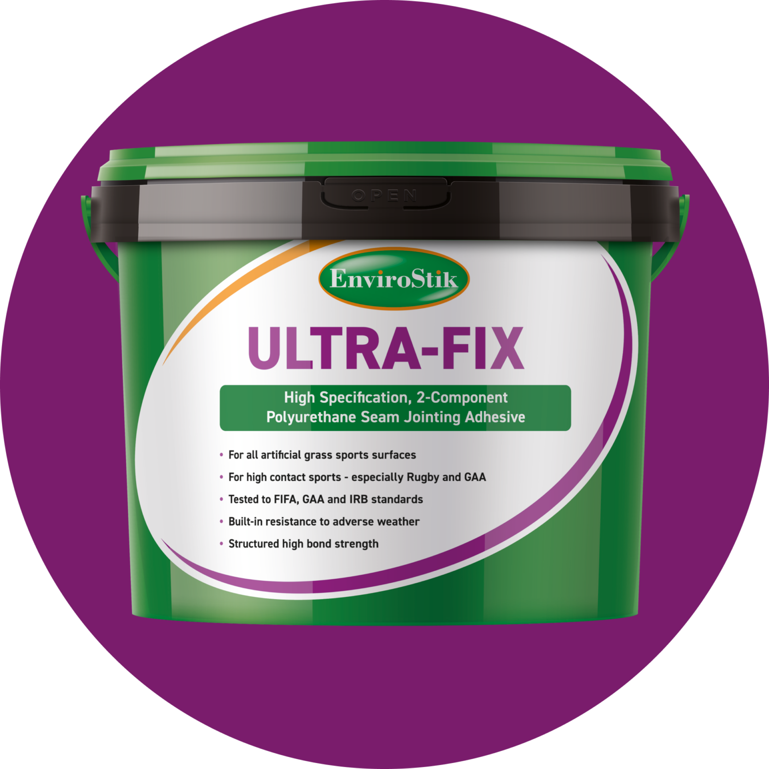 Envirostik Ultrafix 2 part polyurethane adhesive Envirostik